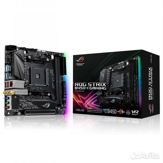 Материнская плата Asus Rog Strix B450-I Gaming