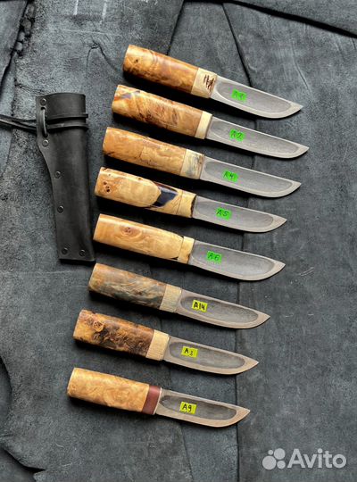 Якутский нож 110х18ш кованный ручная работы