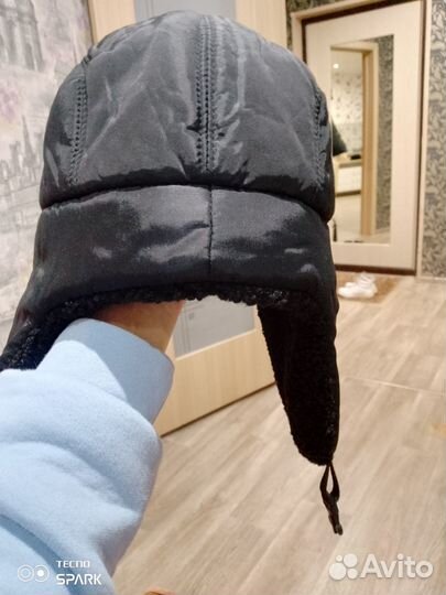 Мужская зимняя шапка ушанка