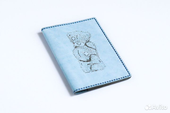 Чехол на паспорт из натуральной кожи