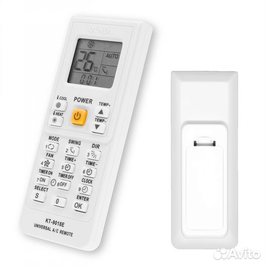 Универсальный пульт KT-9018E для кондиционеров