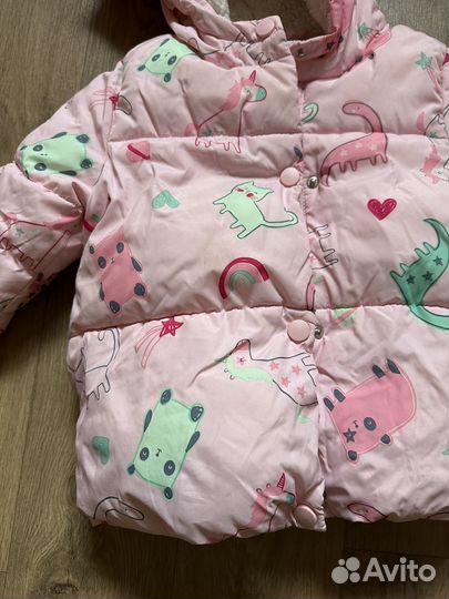 Куртка george для девочки 2-3 года весна демисезон