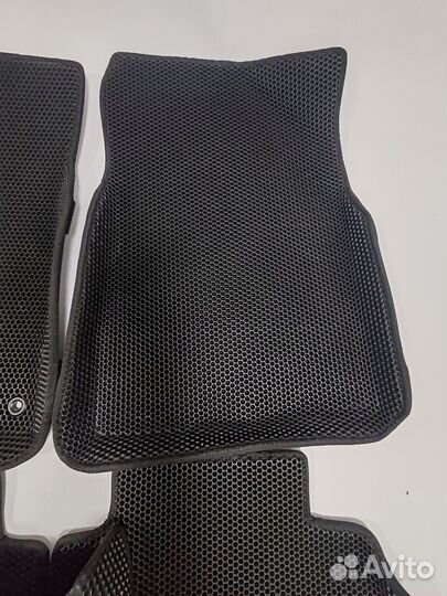 3D эва коврики c бортами Kia Soul III + рест