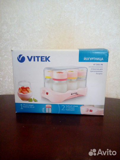 Йогуртница Yogurt maker VT-2601 PK