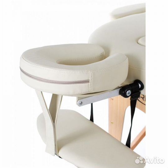 Массажный стол Restpro Vip Oval 2 Cream/Black