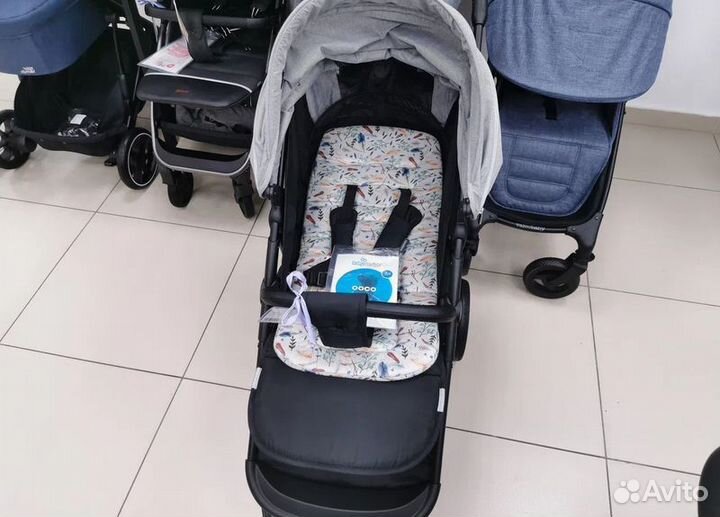 Прогулочная коляска Espiro Coco, Gray center