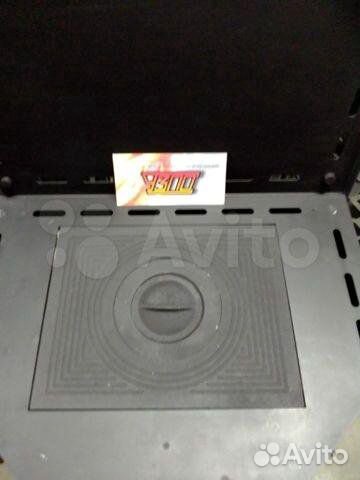 Печь-камин Бранденбург Призма с чугунной плитой