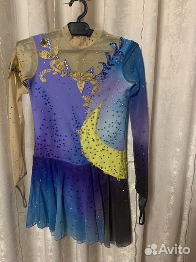 Платье для фигурного катания рост 134