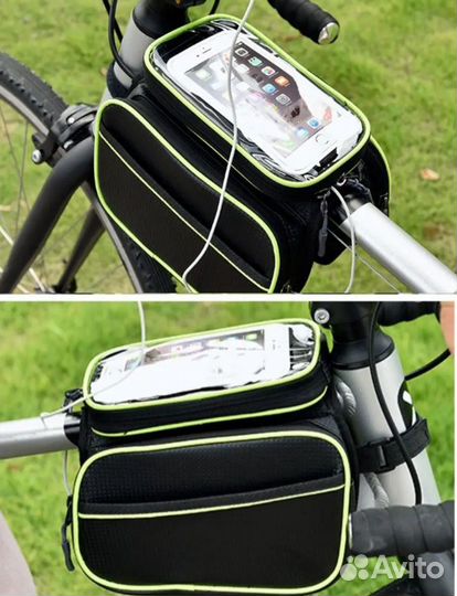 Сумка на раму велосипеда