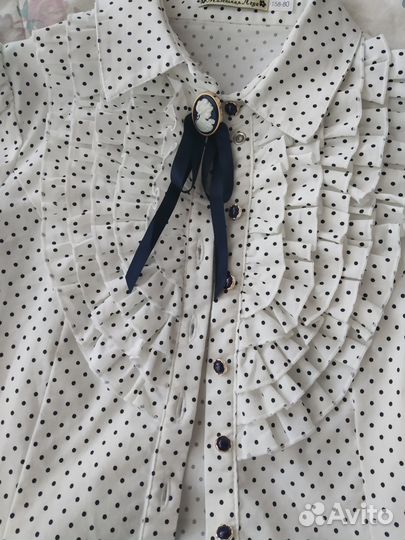 Блузка маленькая леди 10/12 лет