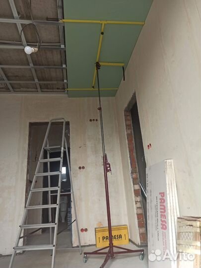 Аренда подъёмника для гипсокартона, OSB