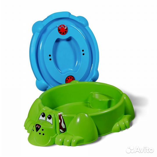 Песочница Sheffilton kids Собачка с крышкой 432