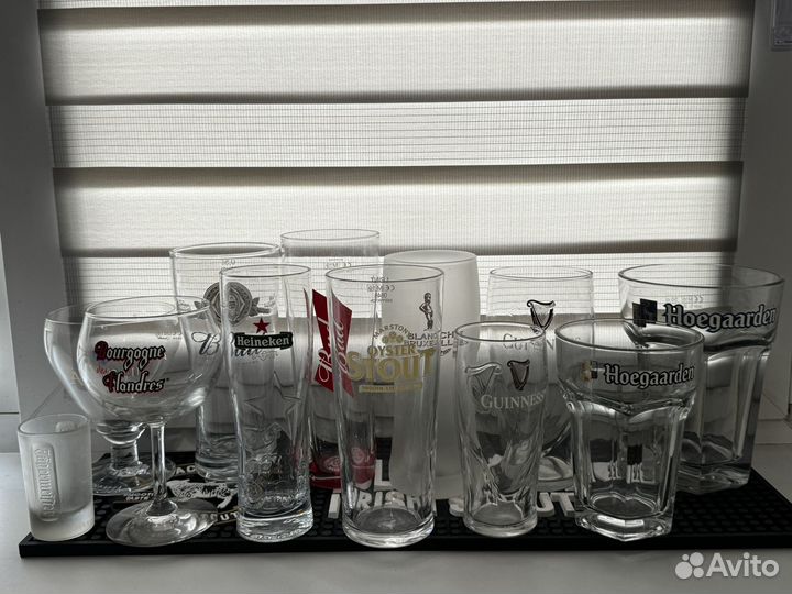 Стаканы бредированные пивные