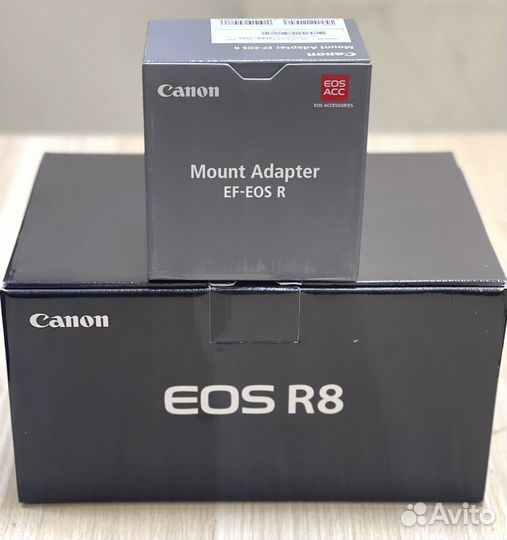 Canon EOS R8 body+Адаптер EF-EOS R новый