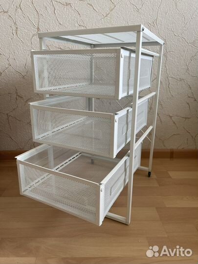 Мини-стеллаж с выдвижеыми ящиками