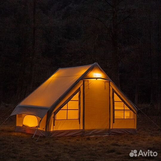 Палатка туристическая для рыбалки большая.надувная