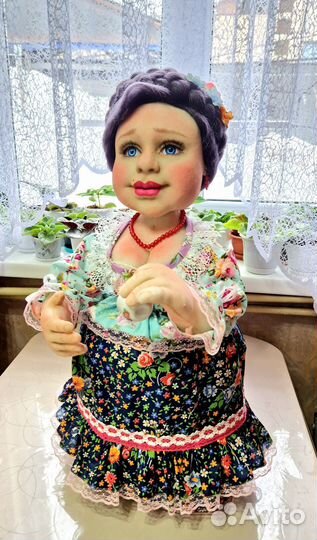 Кукла грелка на чайник