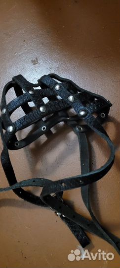 Намордник кожаный