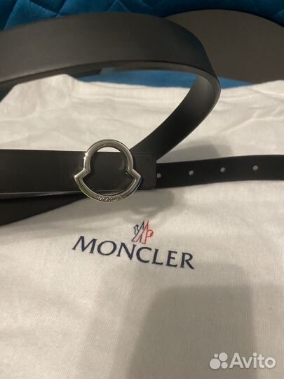 Ремень Moncler женский черный