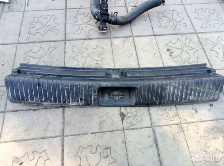 Накладка задней панели киа сид 2015