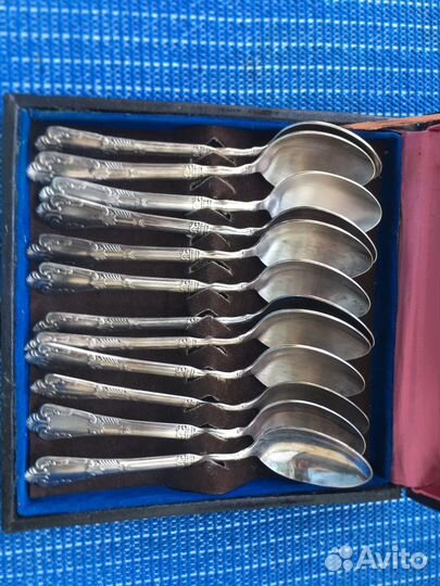 Чайные ложки мельхиор СССР