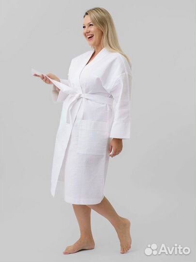 Халат банный вафельный Артикул 1106 - 1103