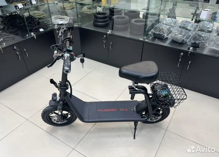 Электросамокат kugoo c1 plus