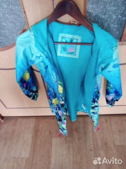 Ветровка для девочки 128 134