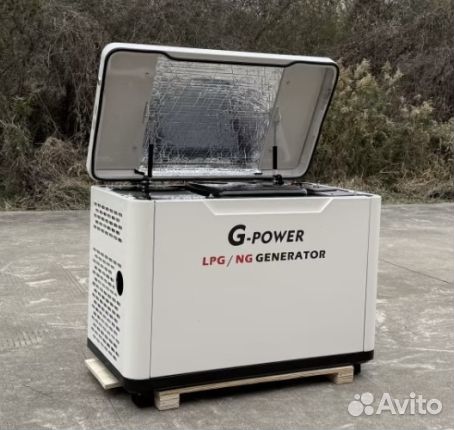 Газовый генератор 9 kW G-powerSL9000SE3 с постоянн