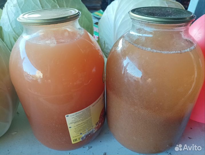 Сок яблочный. Тыквенный