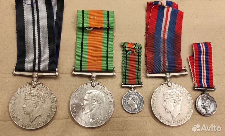 Медали 1939-45 Великобритания