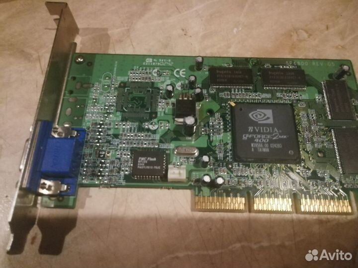 Видеокарта agp geforce 2 ti 2 mx 400