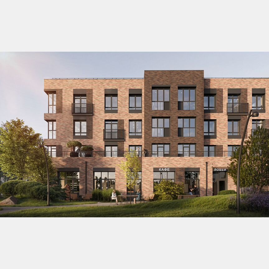 1-к. квартира, 35,7 м², 4/4 эт.