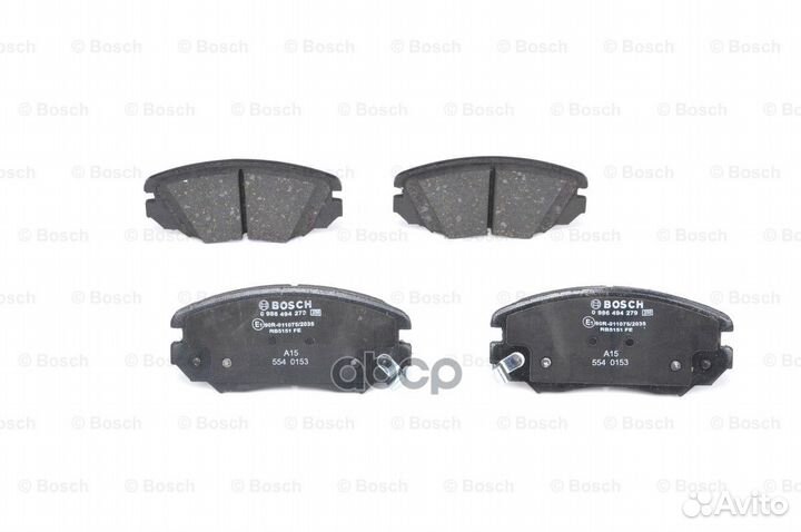 0 986 494 279 Колодки тормозные opel insignia 0