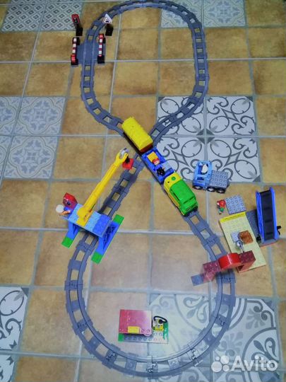 Лего дупло железная дорога 5609