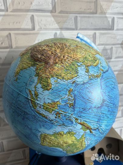Интерактивный рельефный глобус 32