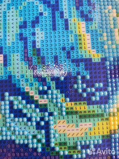 Выкладка алмазной картины