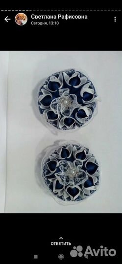 Бантики для девочек ручной работы