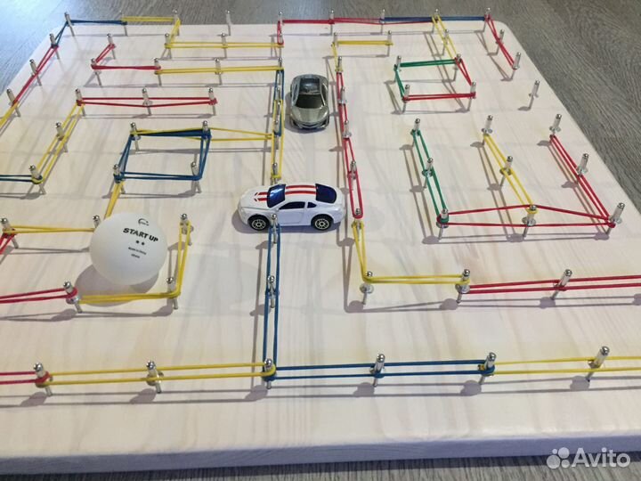 Геоборд, развивающая доска для детей