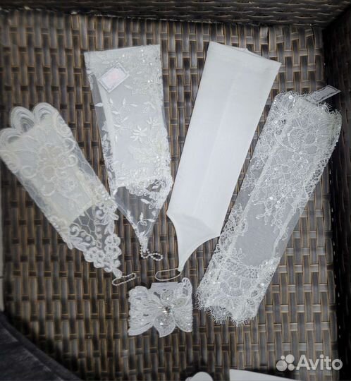 Митенки свадебные и вечерние