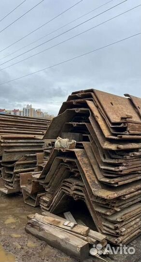 Шпунт Ларсена / аренда погружение шпунта