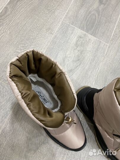 Ботинки дутики женские зимние