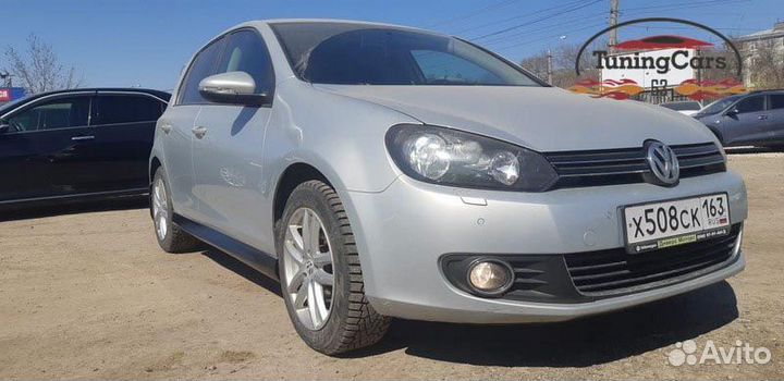 Накладки на Пороги Фольксваген Гольф