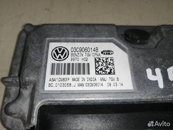 Блок управления двигателем Volkswagen Polo Sed RUS