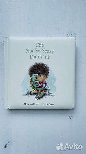 Новая книжка Not so scary dinosaur