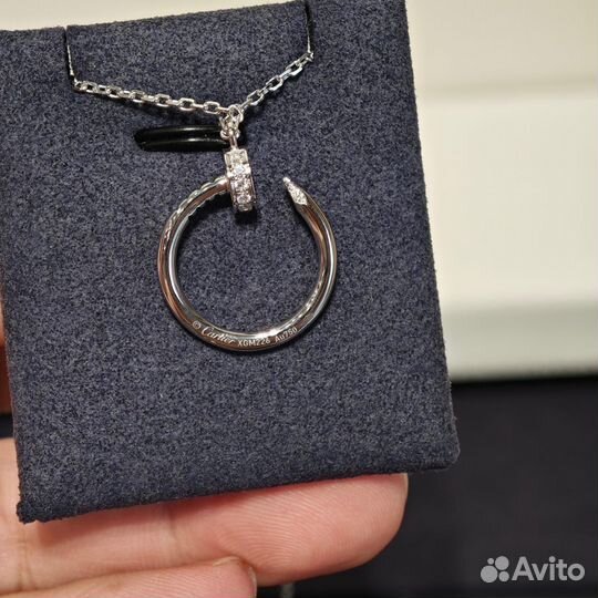 Колье Cartier juste un clou белое золото