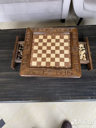 Шахматы ручной работы новые