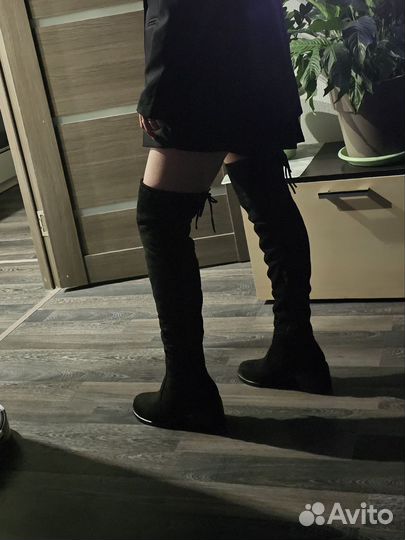 Сапоги зимние высокие