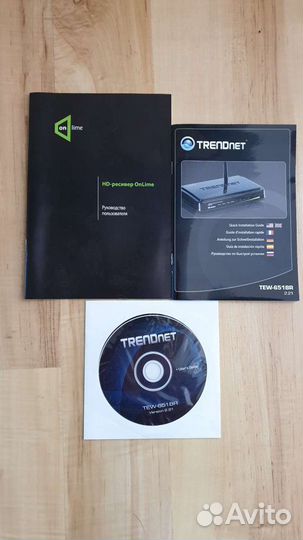 Wi-Fi роутер trendnet TEW-651BR