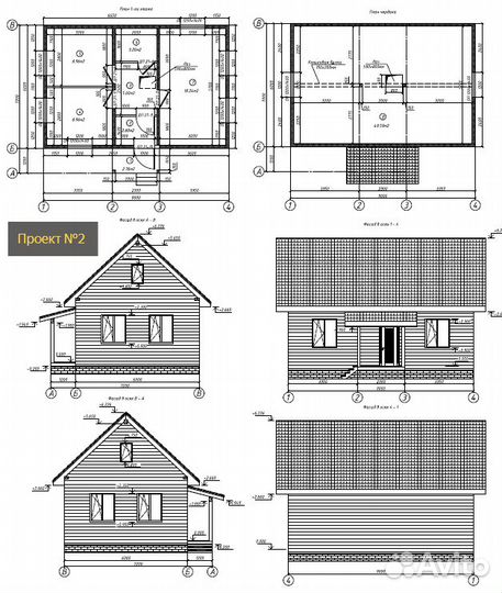 Готовые проекты каркасных домов